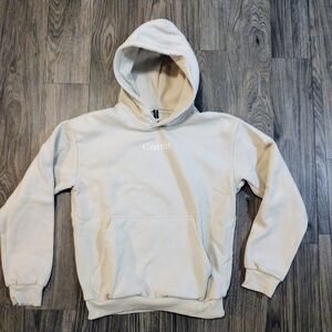 Comfrt Brand Unisex Beige Hoodie